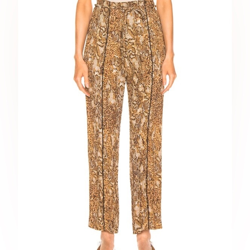 Nanushka – Luma Snake Print Pants size M